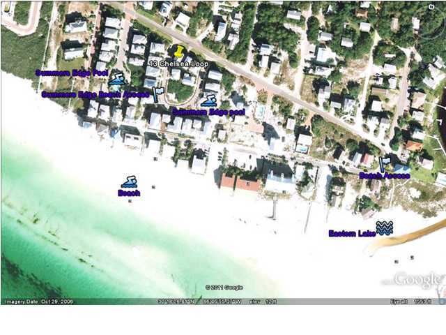 13 Chelsea Loop Road Santa Rosa Beach, FL 32459 - Photo 8 of 19 a white house with lots of trees