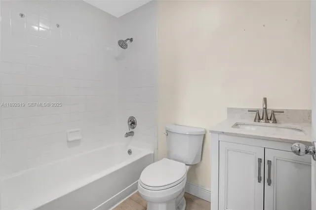 a view of a wooden door