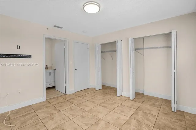 a view of empty room