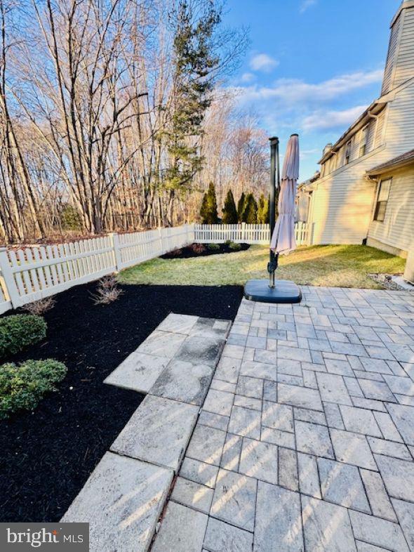 9 Devon Court Robbinsville, NJ 08691 - Photo 21 of 22 a view of yard with swimming pool in front of house