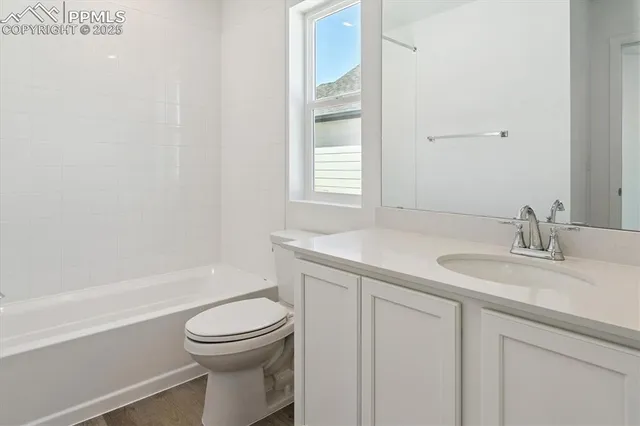 a bathroom with a sink a toilet and a bathtub