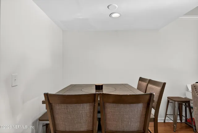 a view of table and chair