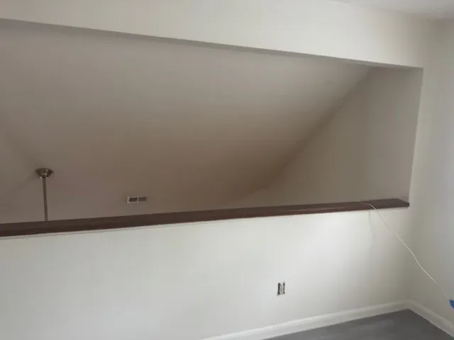 a view of empty room