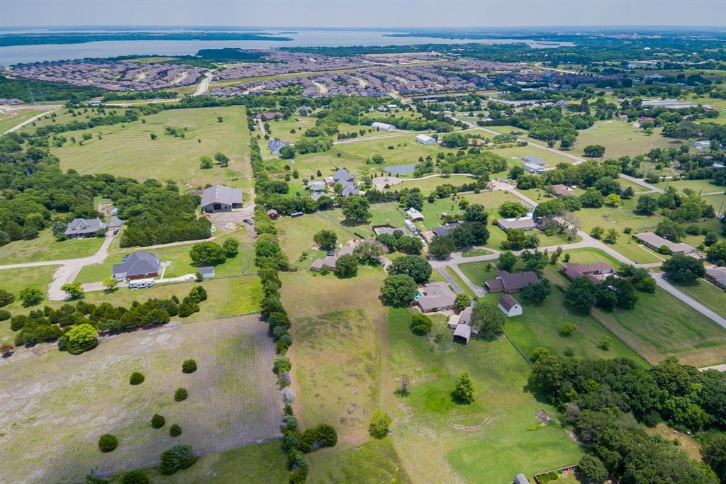 7 Greenfield Way Lucas, TX 75098 - Photo 11 of 16 Aerial view of property and surrounding area