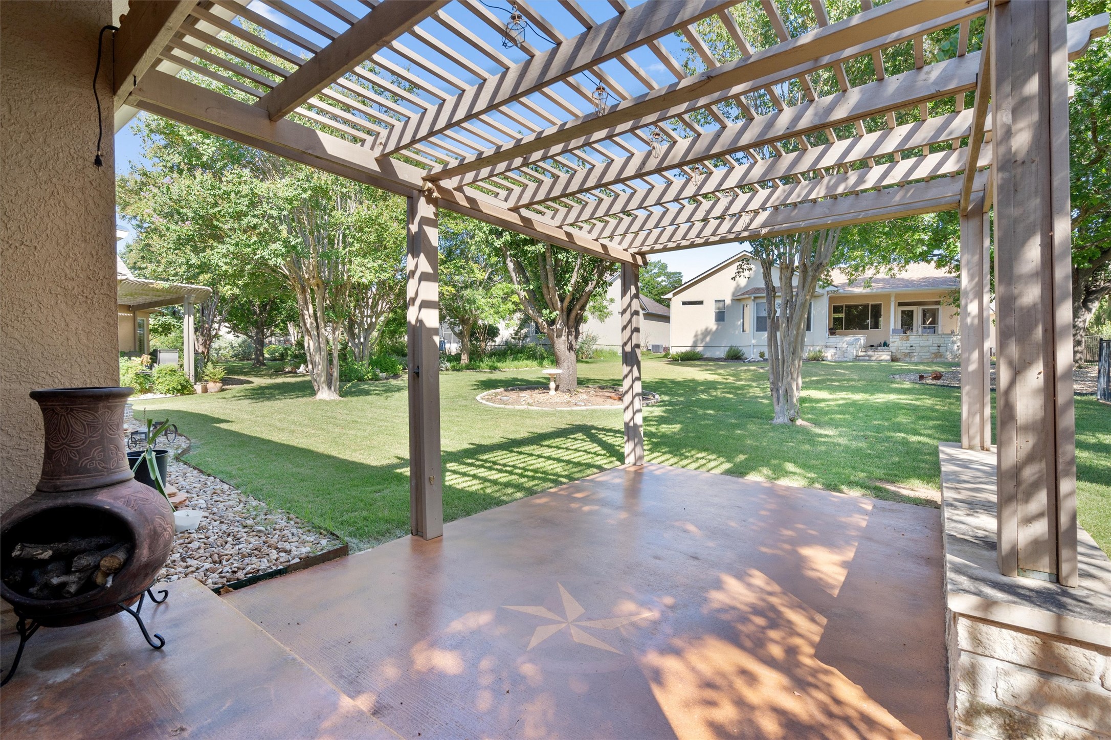 272 Red Poppy Trail Georgetown, TX 78633 - Photo 23 of 29 a view of a porch with a patio
