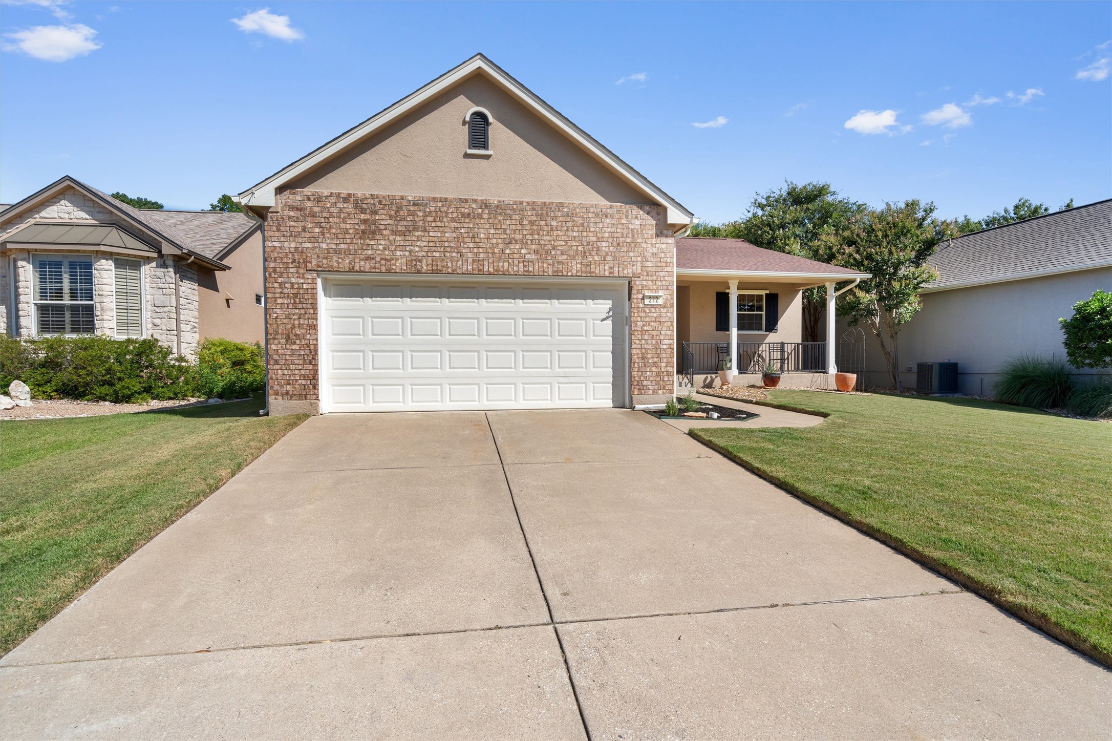 272 Red Poppy Trail Georgetown, TX 78633 - Photo 3 of 29 a front view of house with yard and green space