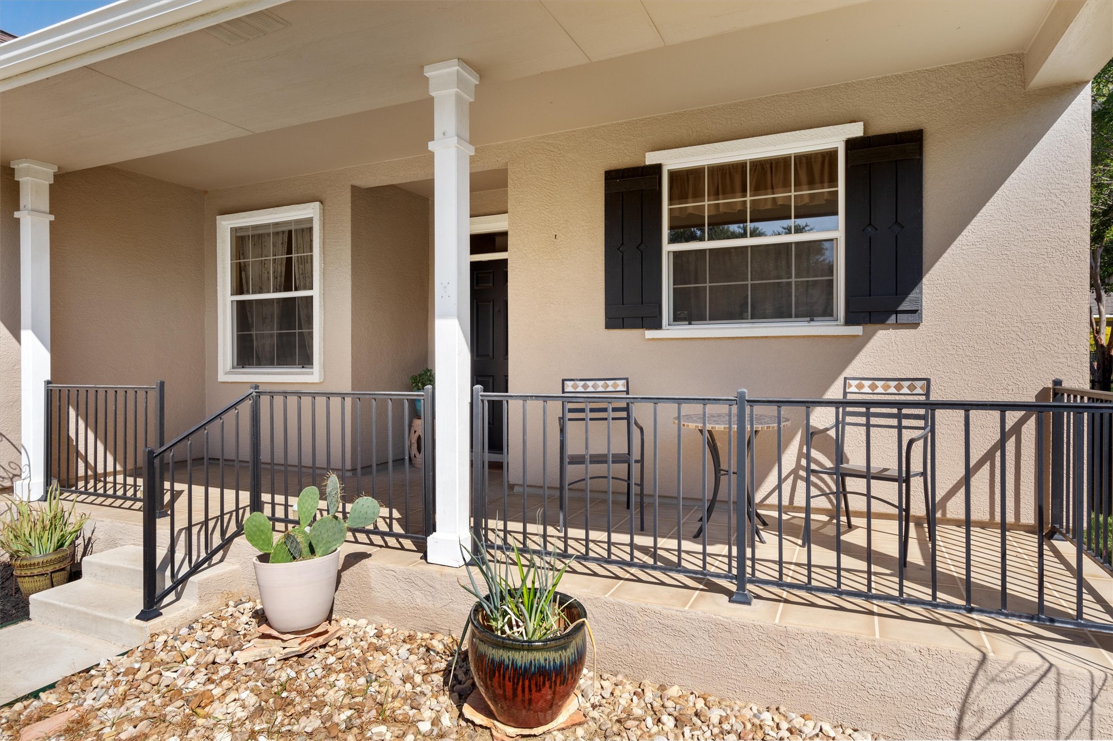 272 Red Poppy Trail Georgetown, TX 78633 - Photo 5 of 29 a view of a balcony with chair