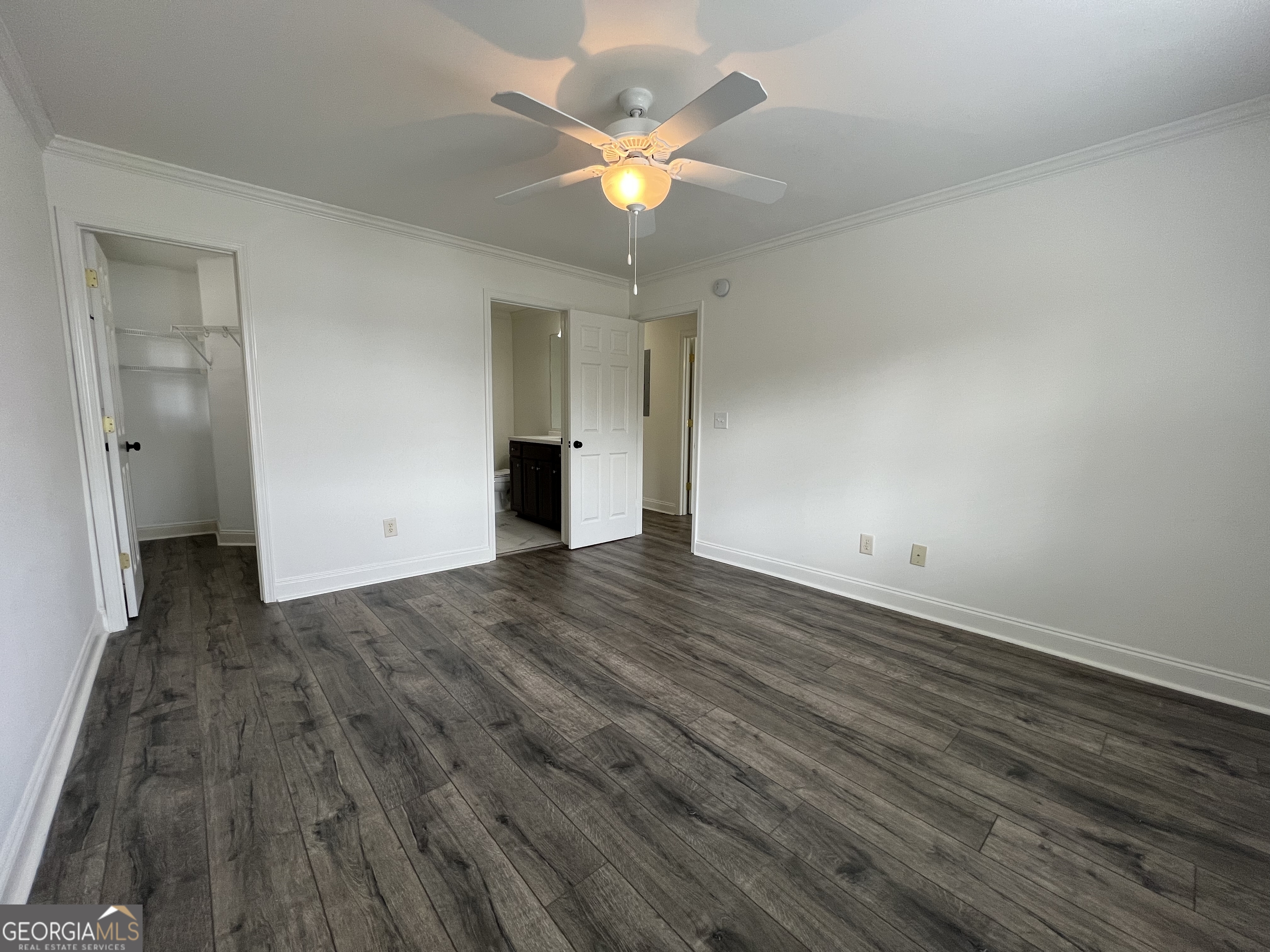 166 Montego Bay Road Northwest Milledgeville, GA 31061 - Photo 12 of 42 a view of an empty room and chandelier fan