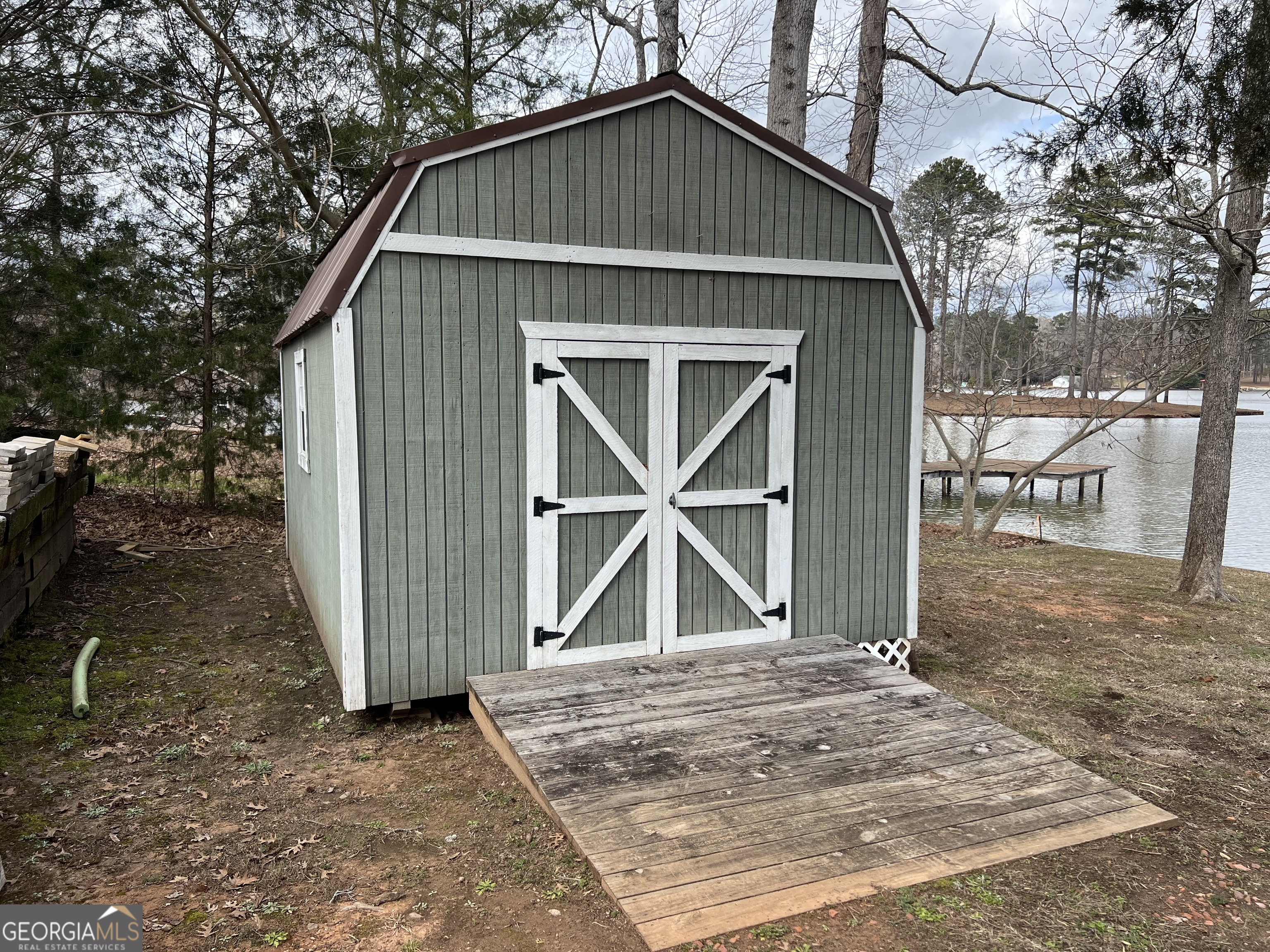 166 Montego Bay Road Northwest Milledgeville, GA 31061 - Photo 31 of 42 a view of barn garage