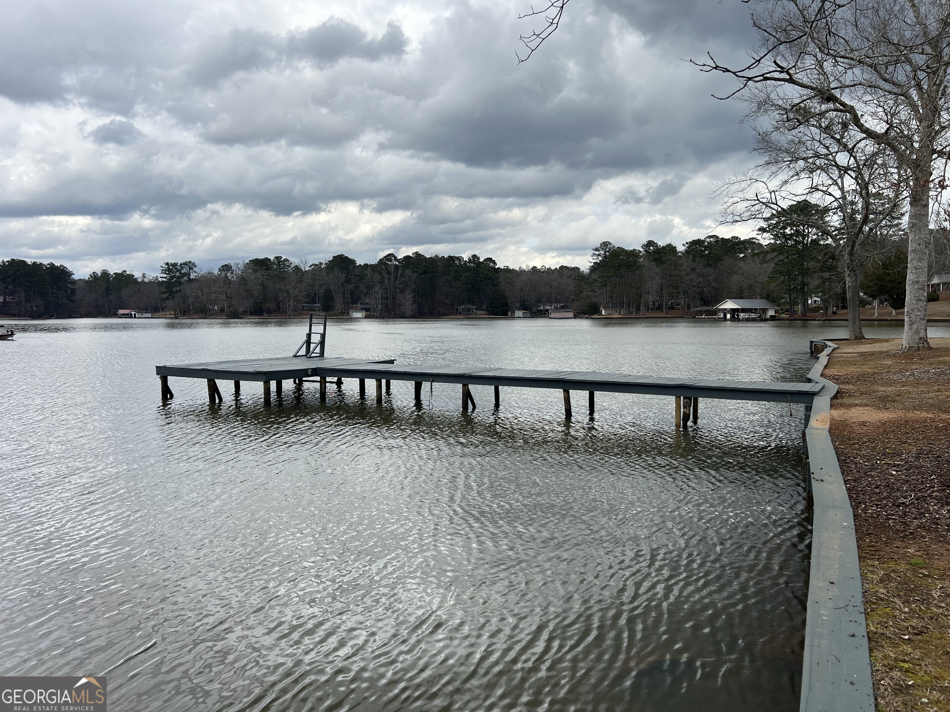 166 Montego Bay Road Northwest Milledgeville, GA 31061 - Photo 33 of 42 a view of a lake with a garden