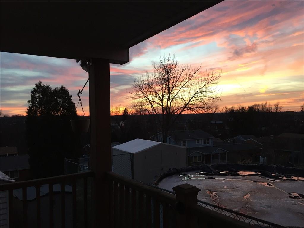 936 Lindsay Road Carnegie, PA 15106 - Photo 22 of 25 Enjoy lovely sunsets from this covered deck.