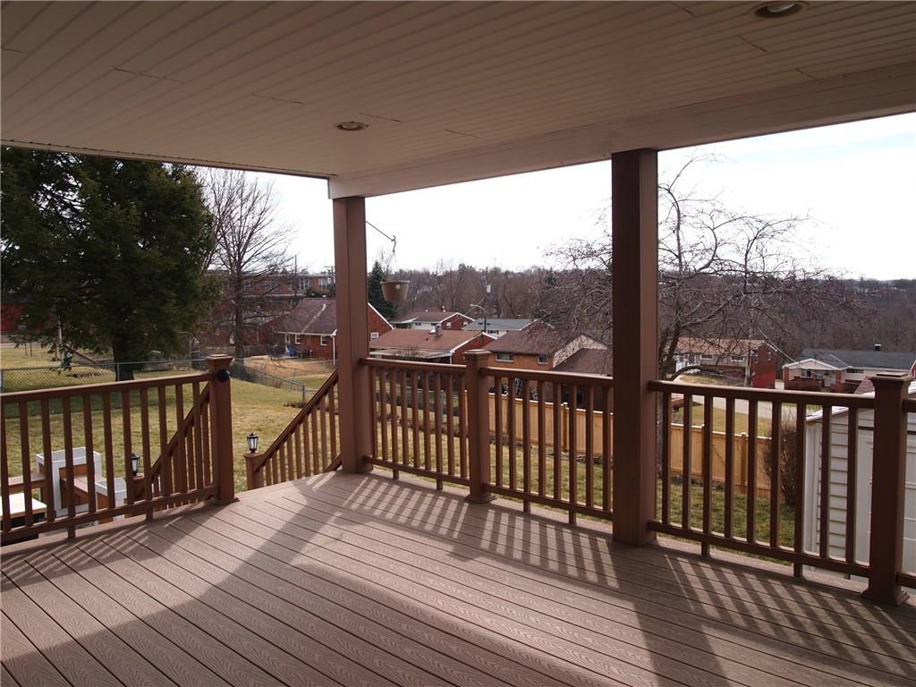 936 Lindsay Road Carnegie, PA 15106 - Photo 5 of 25 Enjoy three season entertaining on this new covered, composite deck - lots of lightning.