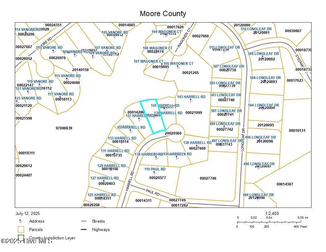 139 Harrell Road West End, NC 27376 - Photo 13 of 13 GIS