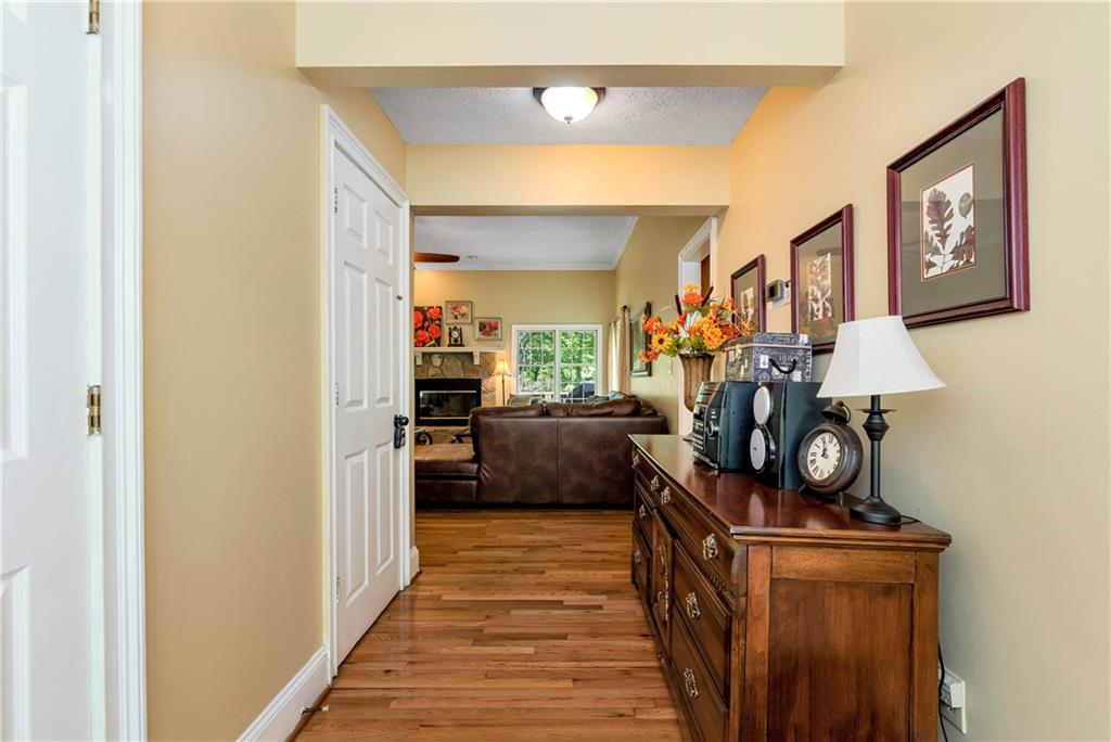276 Zeppelin Strasse Helen, GA 30545 - Photo 5 of 60 a view of living room with furniture and wooden floor
