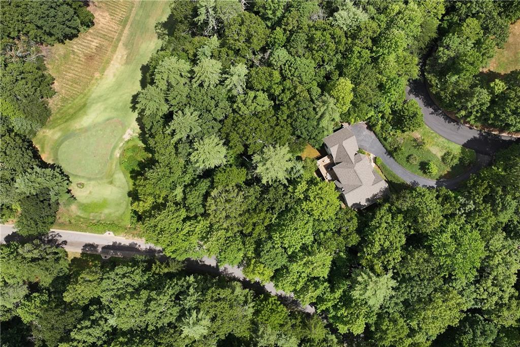 276 Zeppelin Strasse Helen, GA 30545 - Photo 56 of 60 an aerial view of residential house with outdoor space and trees all around