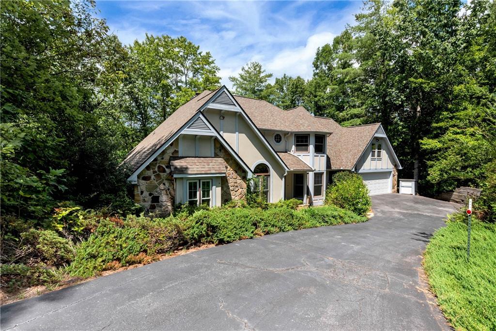 276 Zeppelin Strasse Helen, GA 30545 - Photo 57 of 60 front view of a house with a small yard