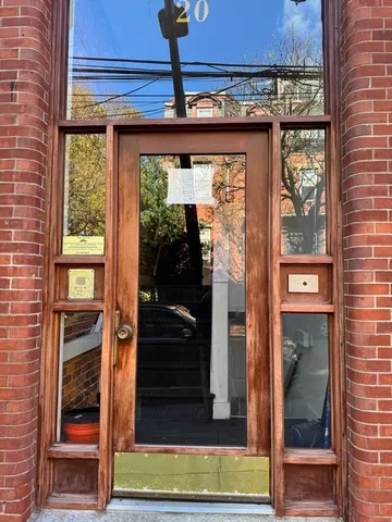a view of entrance door of the house