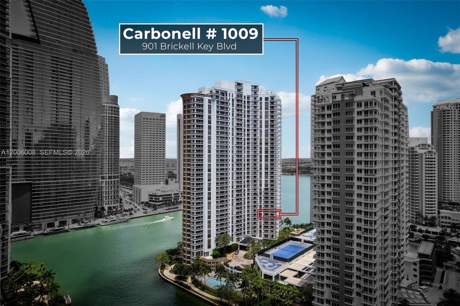 901 Brickell Key Boulevard, Unit 1009 Miami, FL 33131 - Photo 7 of 33
