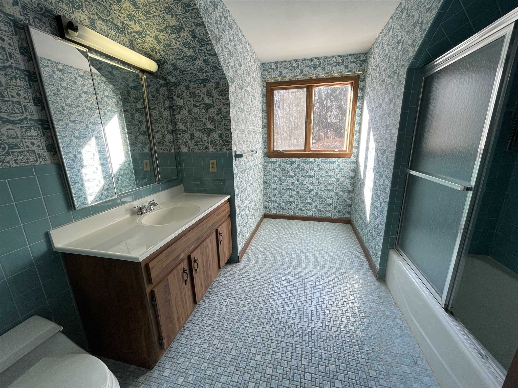 50 Allen Road Salt Point, NY 12578 - Photo 31 of 38 a bathroom with a sink a toilet and a mirror