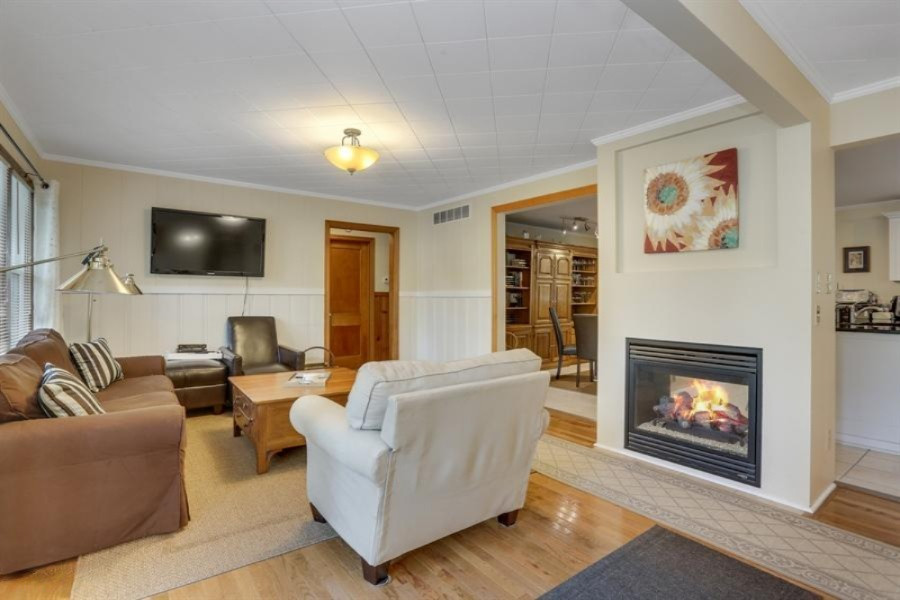 10272 Smith Road Union Pier, MI 49129 - Photo 3 of 37 Living Area/ Gas Fireplace