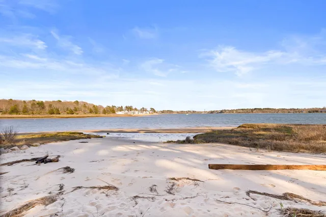 a view of an ocean and beach