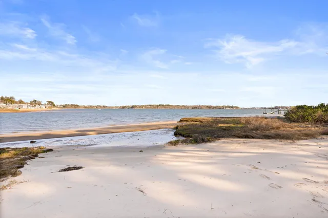 a view of an ocean and beach