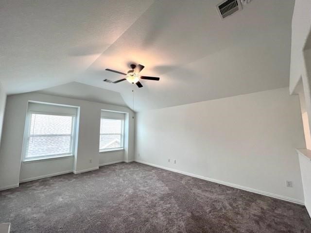 4826 Albany Ridge Lane Rosharon, TX 77583 - Photo 26 of 37 an empty room with windows and chandelier fan