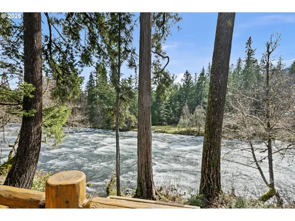 a house with trees in the background