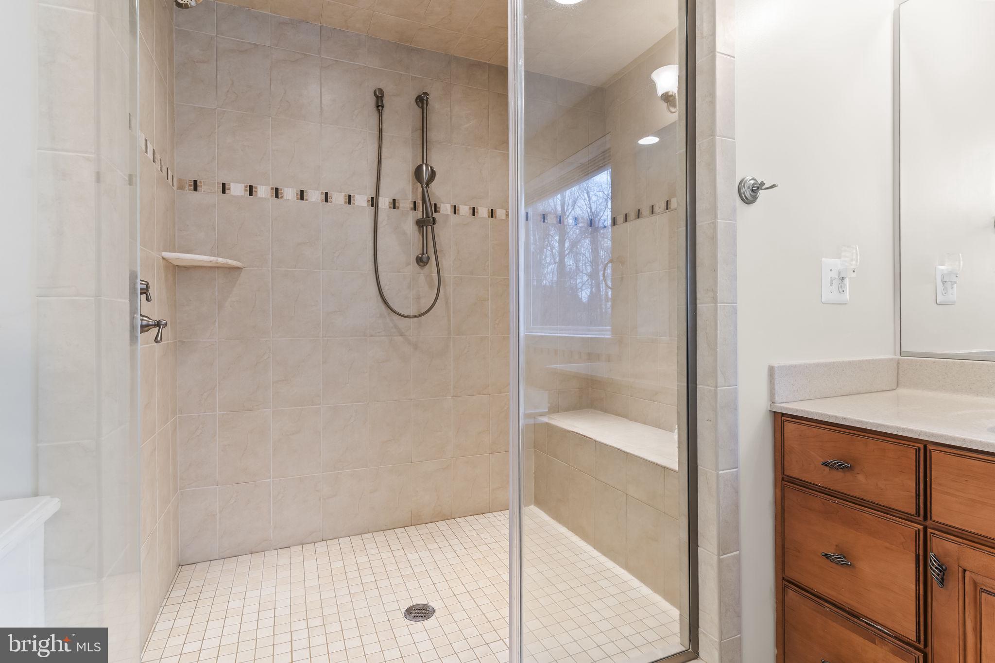 3283 Huntsman Drive Huntingtown, MD 20639 - Photo 34 of 77 Walk in tile shower