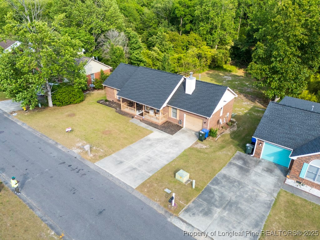 5014 Summer Ridge Road Fayetteville, NC 28303 - Photo 3 of 20 an aerial view of a house with swimming pool