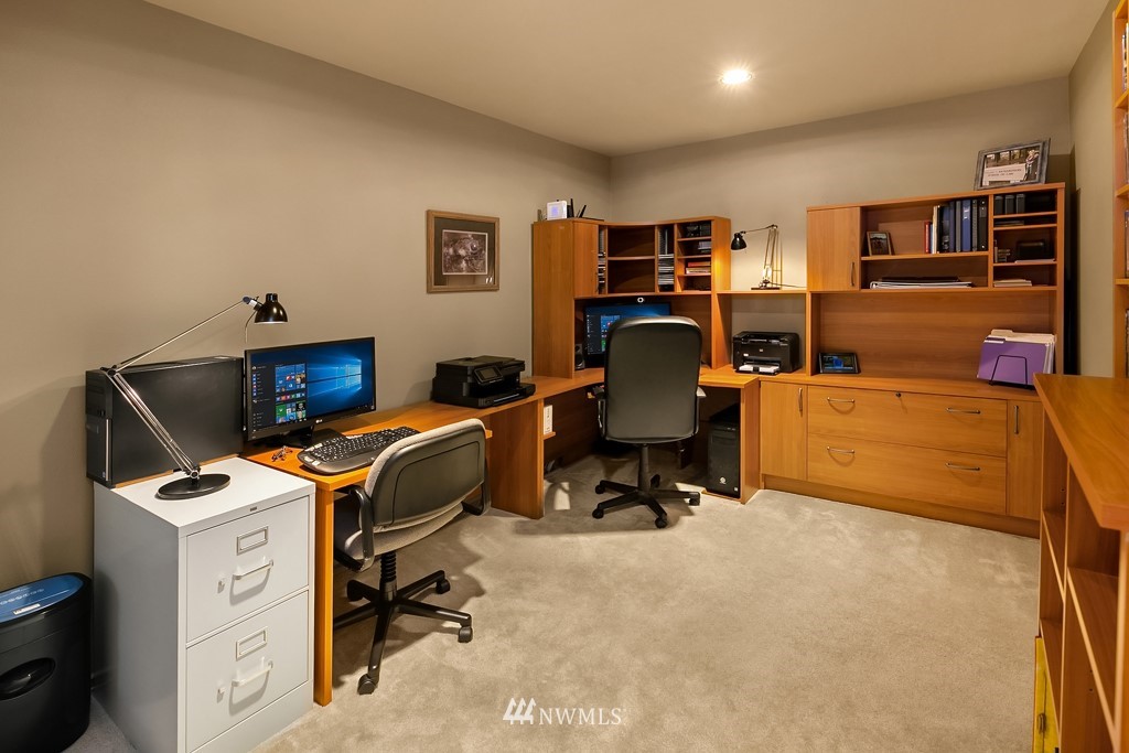 932 South 32nd Place Renton, WA 98055 - Photo 17 of 31 a view of a workspace with furniture