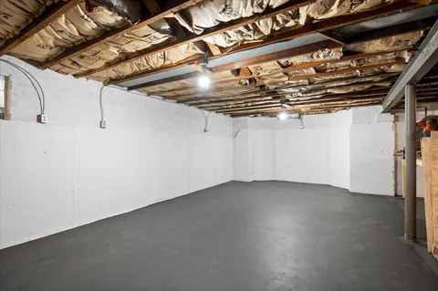 a view of storage and utility room