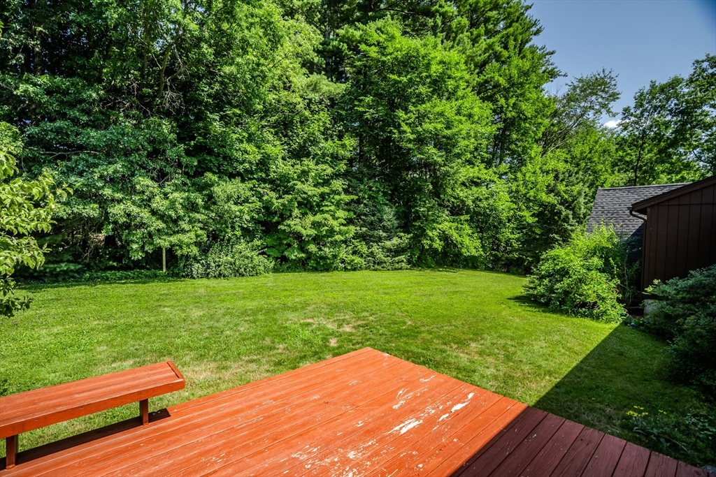 17 Pomeroy Court Amherst, MA 01002 - Photo 39 of 41 a view of backyard with wooden floor and fence