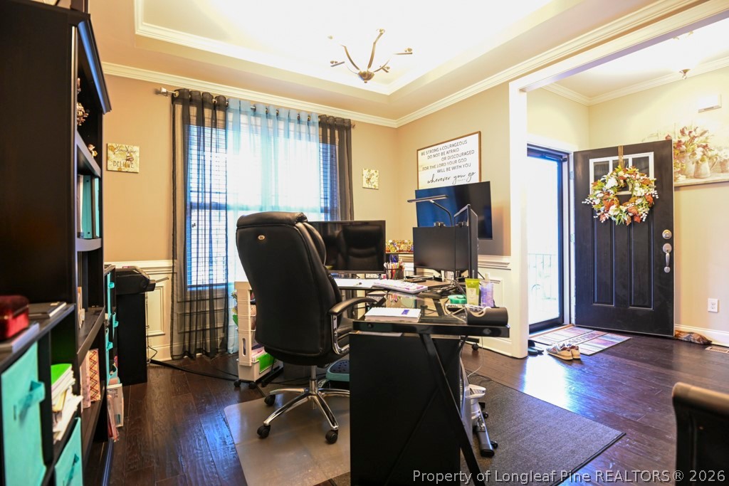 95 Valley Brook Lane Spring Lake, NC 28390 - Photo 5 of 34 a view of a workspace with furniture and a window