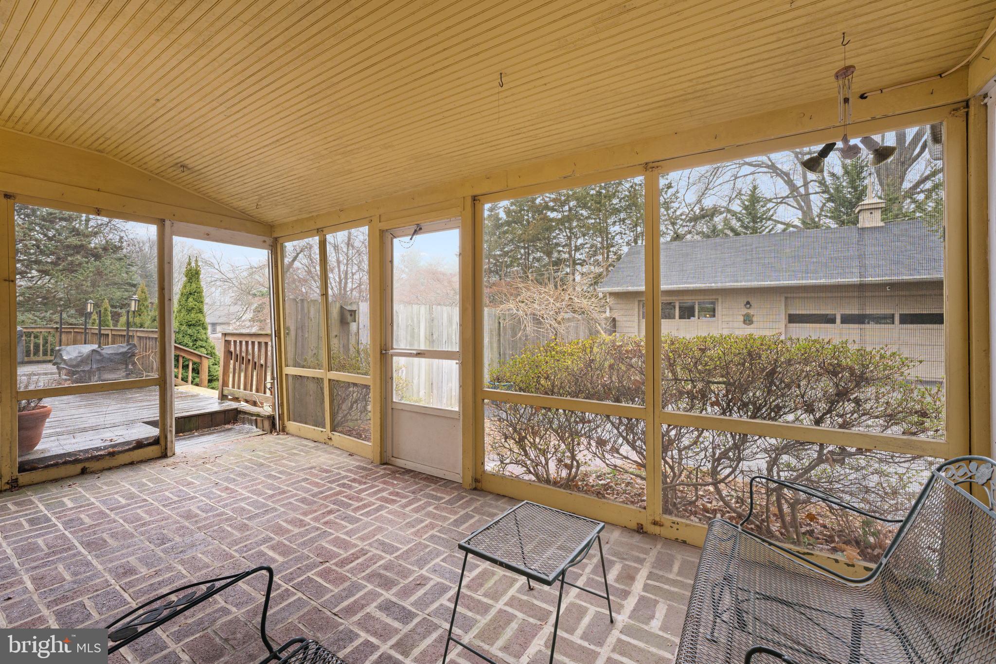 415 School Lane Wayne, PA 19087 - Photo 29 of 32 Screened porch