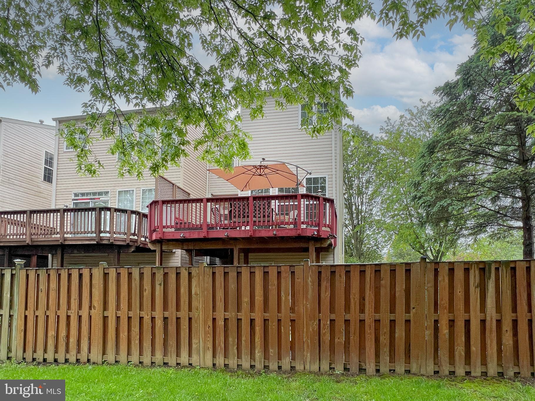 5533 Westcott Circle Frederick, MD 21703 - Photo 49 of 51 Back view with fence