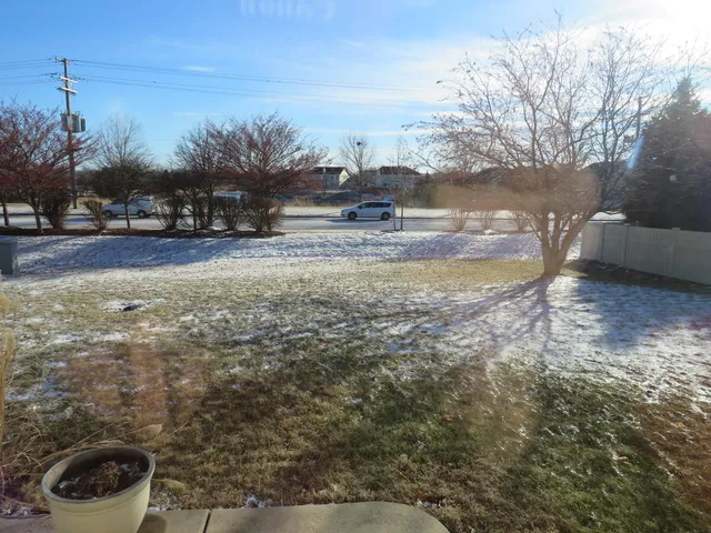 a view of outdoor space and yard