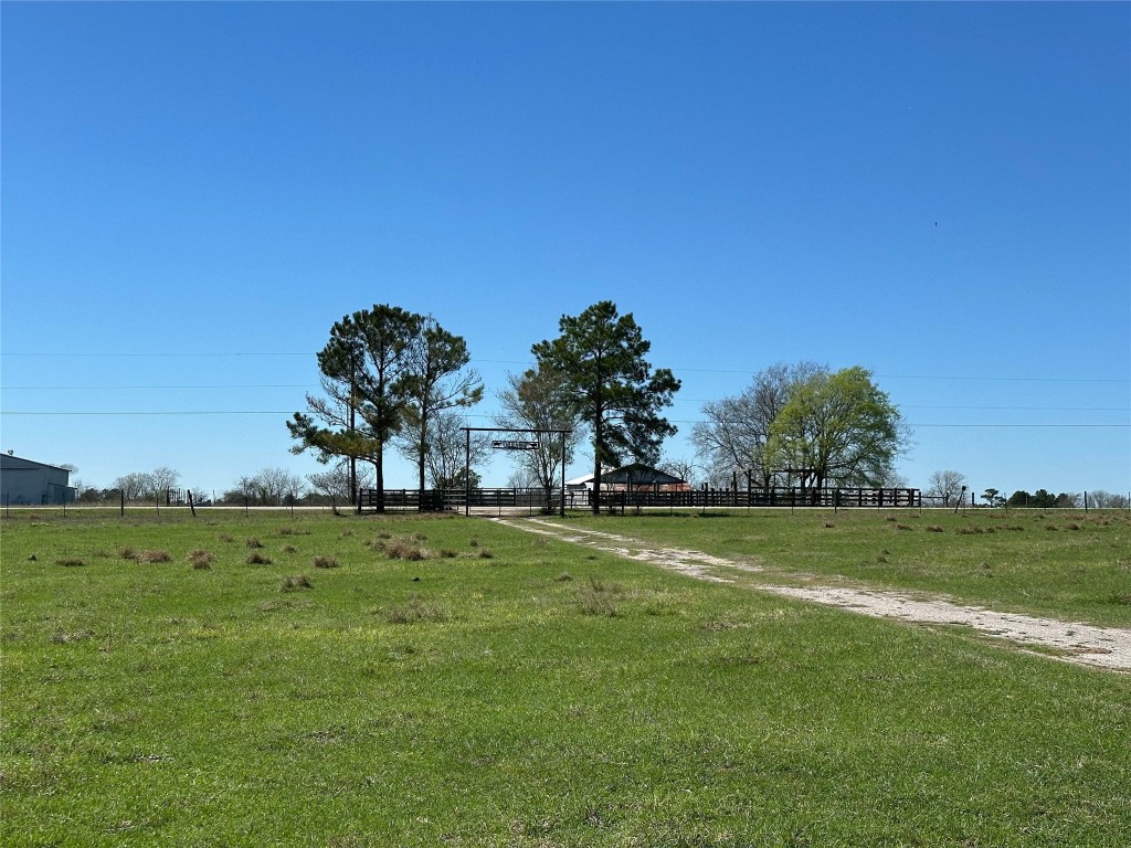 20136 Longstreet Road Richards, TX 77873 - Photo 12 of 50 a yard with lots of trees and a lake