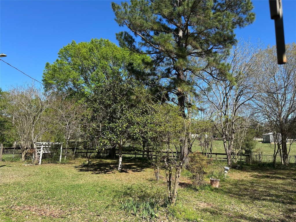 20136 Longstreet Road Richards, TX 77873 - Photo 46 of 50 a backyard of a house with lots of green space