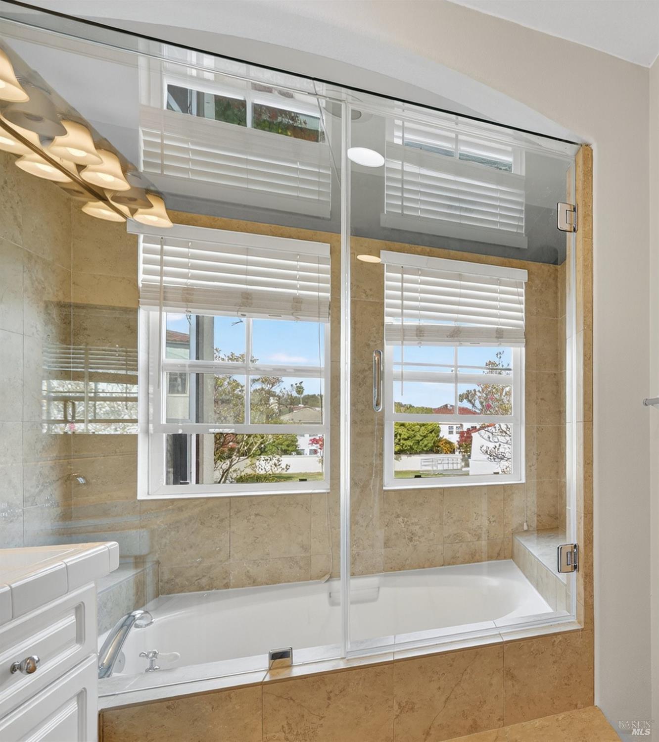 23 Greenham Court Novato, CA 94949 - Photo 18 of 20 a view of a bathtub in a room