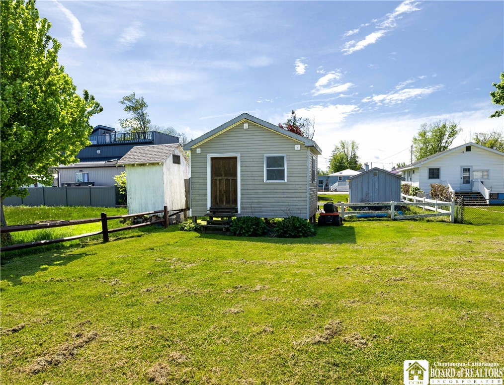 12943 Allegany Road Hanover, NY 14081 - Photo 29 of 31 side lot + large shed