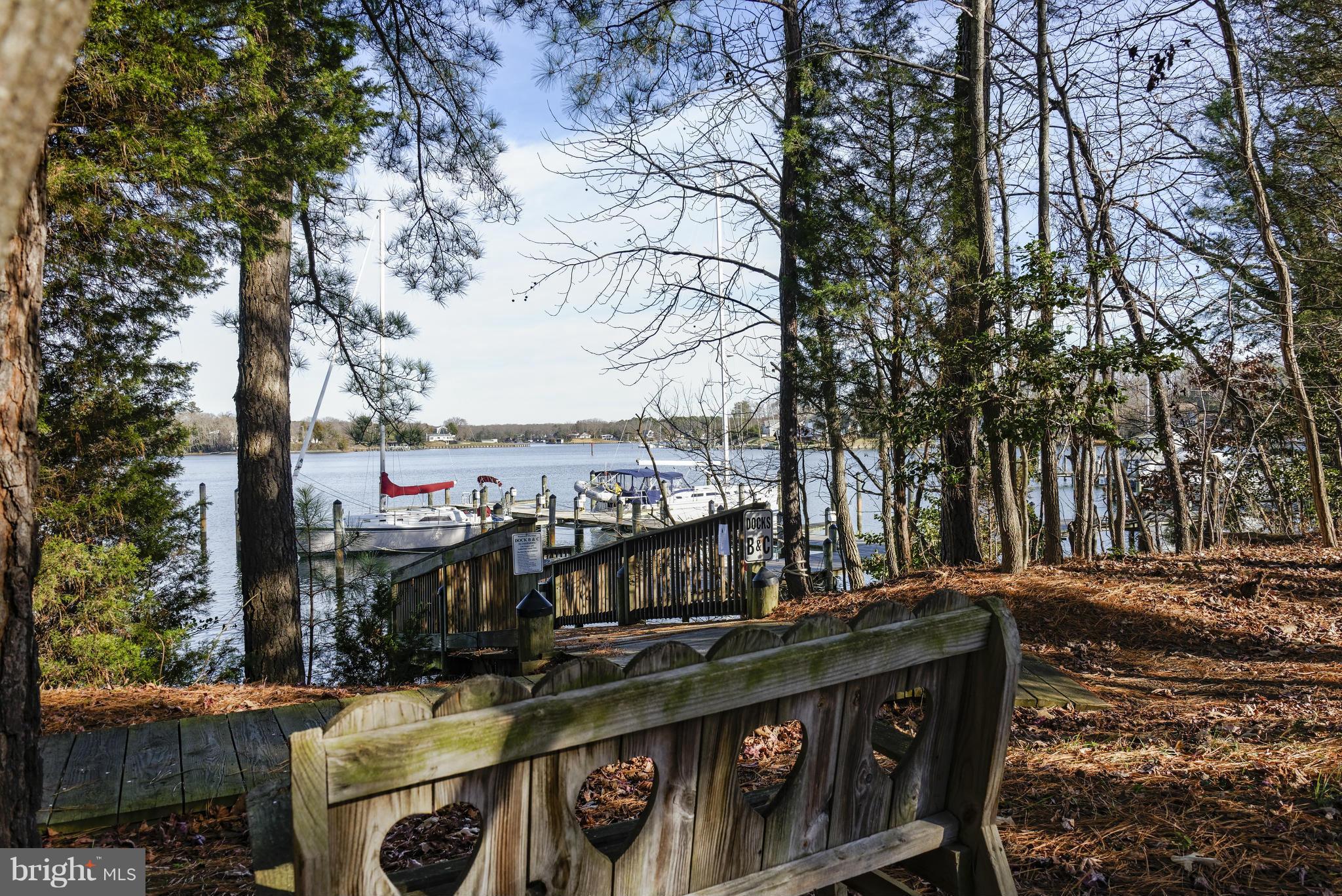 682 Ruxton Road, Unit 65 Dowell, MD 20629 - Photo 23 of 30 Private trail to your deeded deep water boat slip