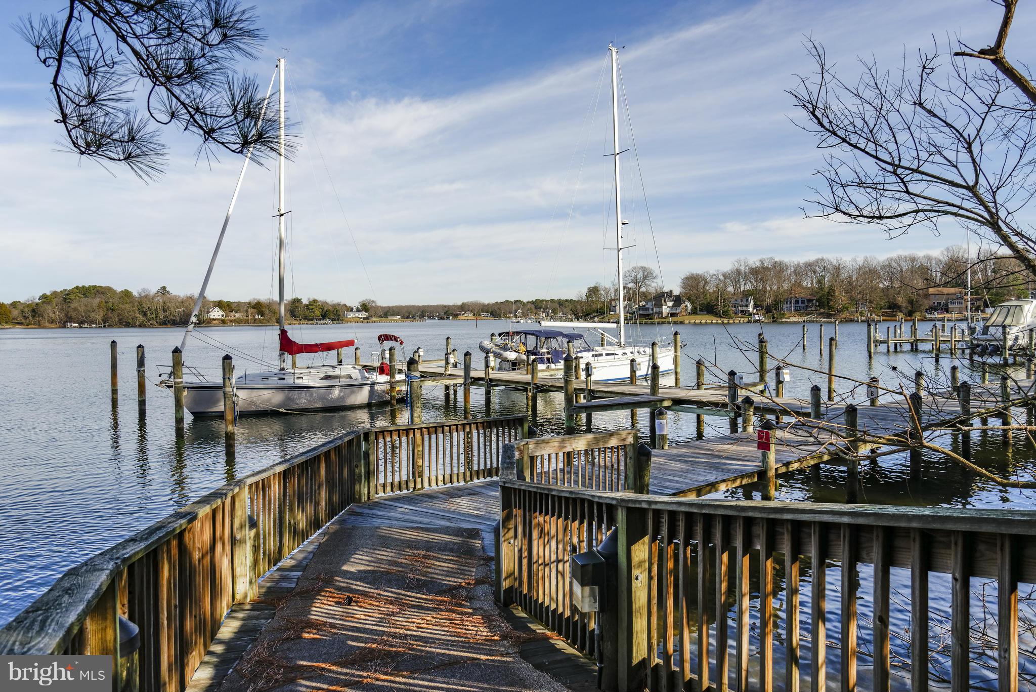 682 Ruxton Road, Unit 65 Dowell, MD 20629 - Photo 24 of 30 Boardwalk to your deeded deep water boat slip