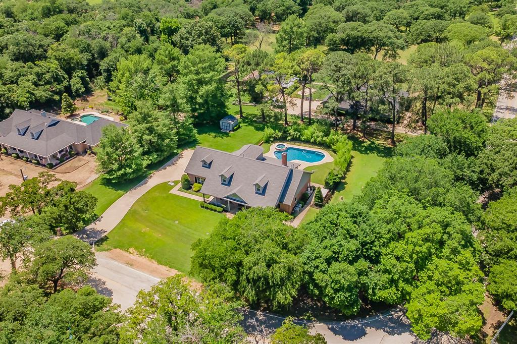 1200 Mount Gilead Road Keller, TX 76262 - Photo 37 of 38 an aerial view of a house with a yard