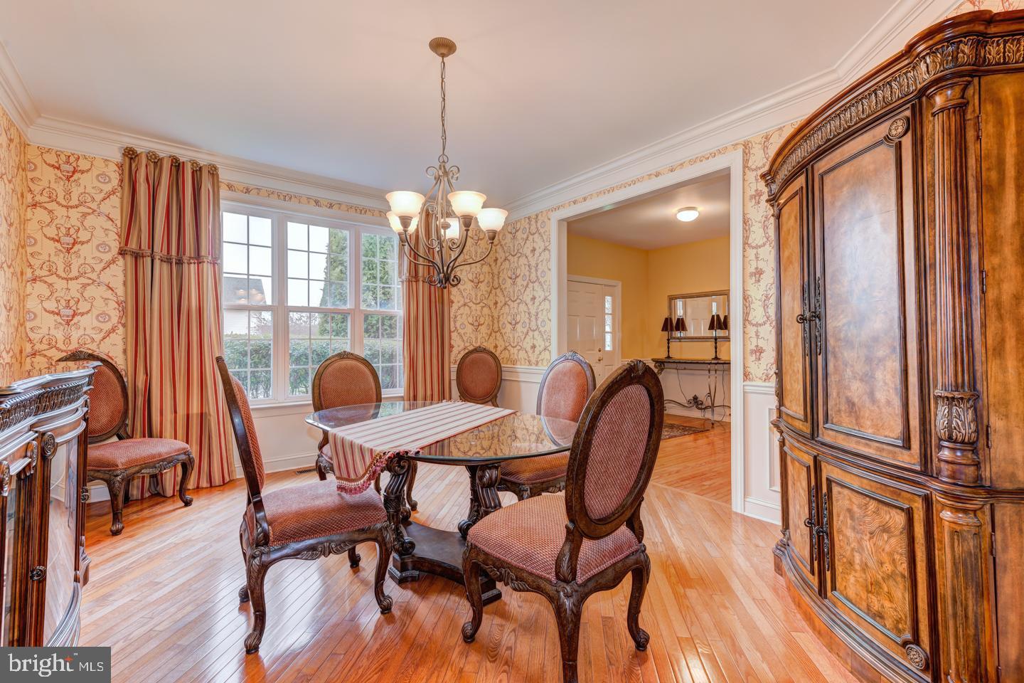 2147 Brookshire Road Furlong, PA 18925 - Photo 8 of 39 a view of a dining room with furniture and wooden floor