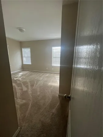 a view of empty room