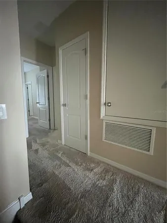 an empty room with window