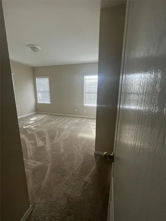 a view of empty room