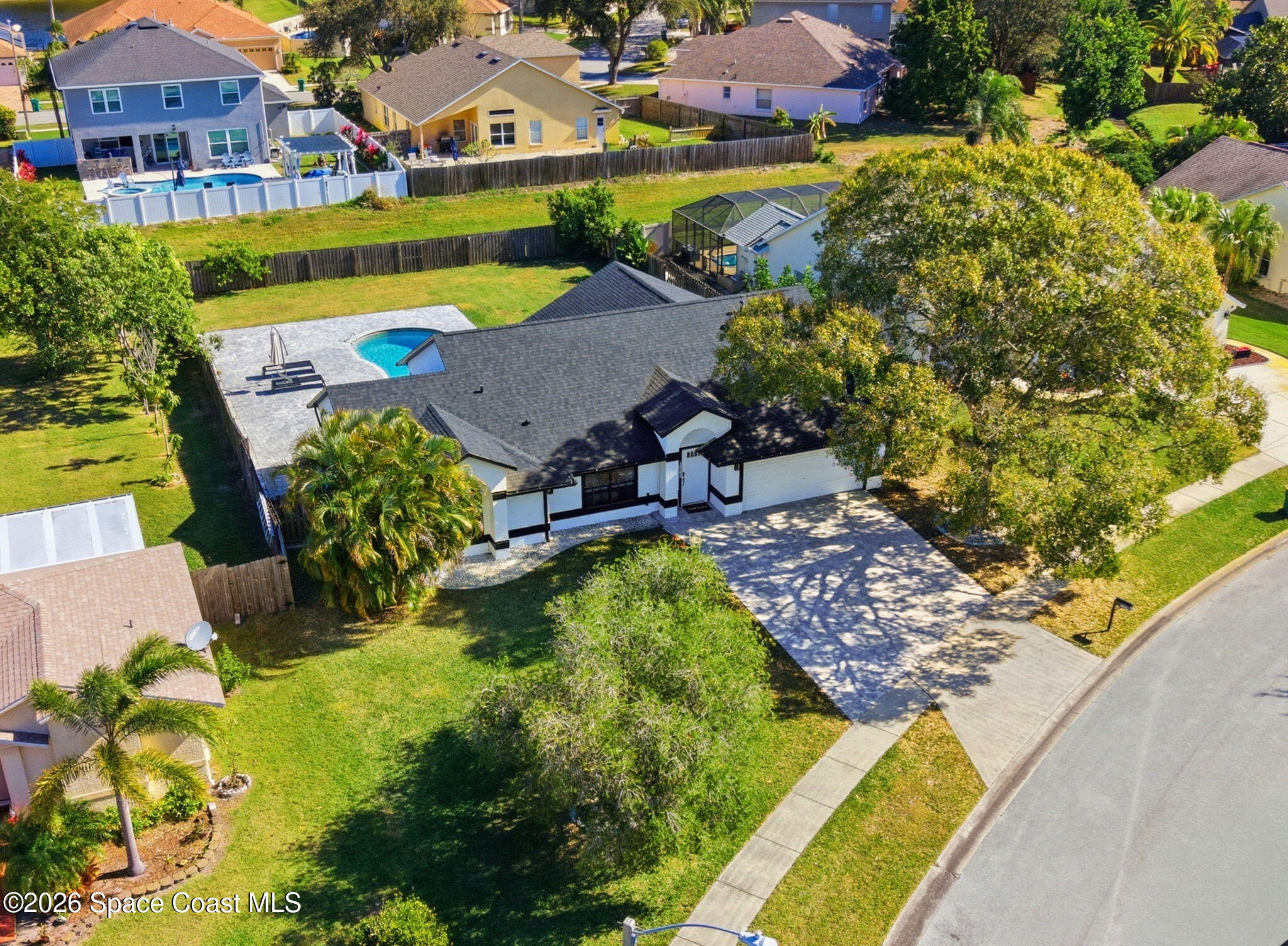 2420 Bent Pine Street Melbourne, FL 32935 - Photo 4 of 45 46-web-or-mls-Drone_-_540_Hoot_Owl_Ct_00