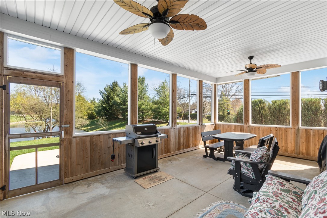 535 East Caston Road Green, OH 44685 - Photo 10 of 44 screened in patio off of the kitchen
